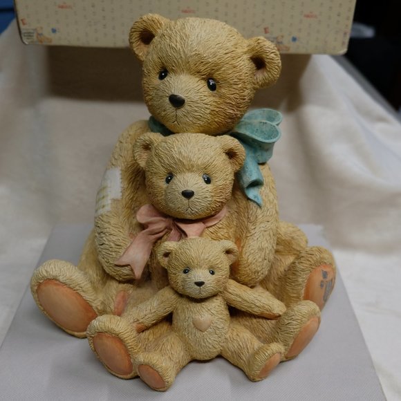 Cherished Teddies Theodore Samantha & Tyler
